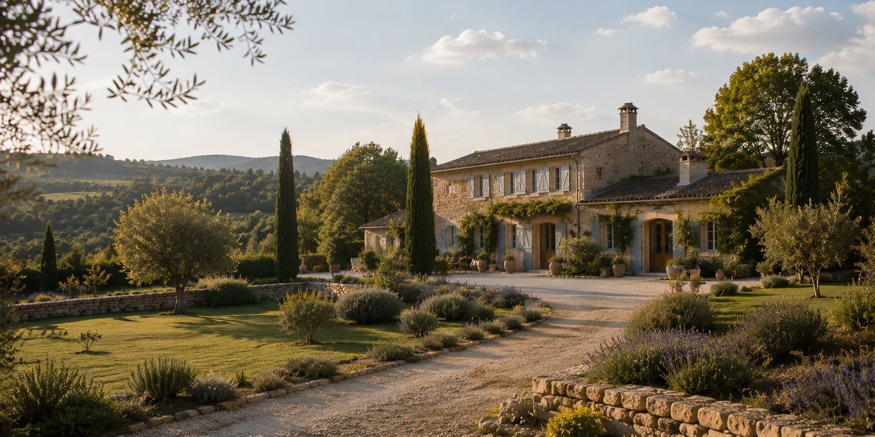 La villa de la Famille Maynier en Provence